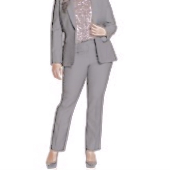 LARRY LEVINE Light Heather gray trousers dress pant womens size XL - Picture 1 of 10